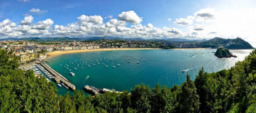 Basque Country from the sea